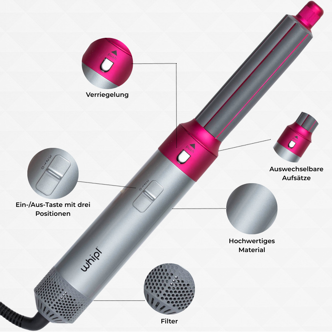 Whipl™ AirStyler + Gratis eBook